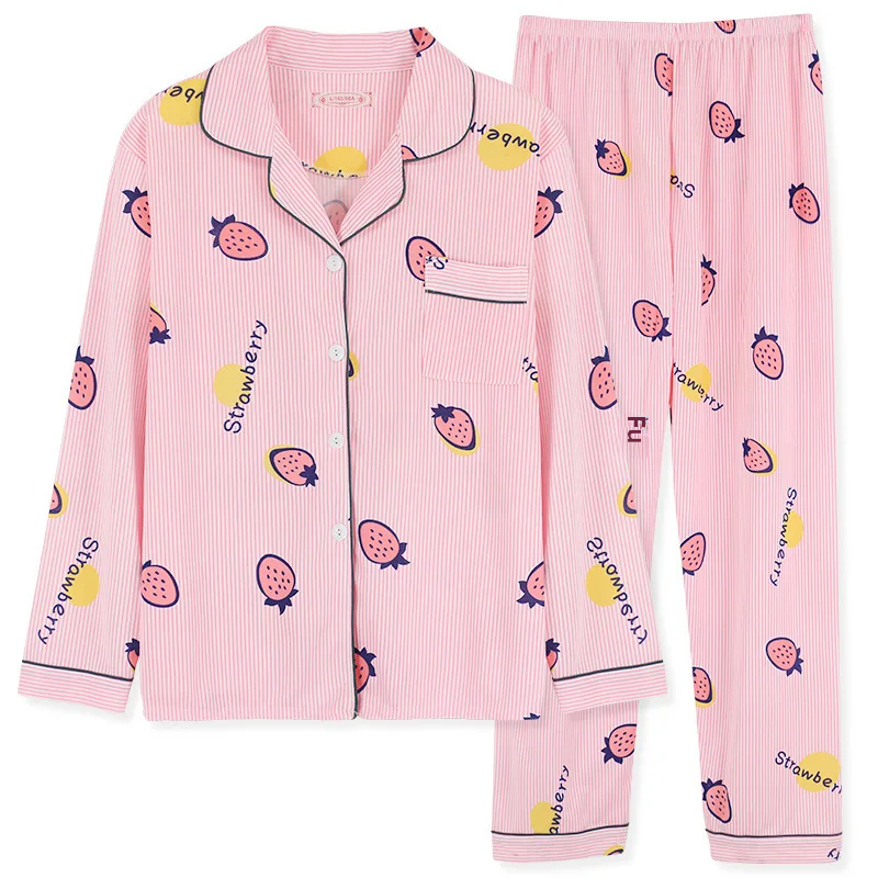 Heidi-Mode | Comfortabele Pyjamaset Met Speelse Print Voor Vrouwen