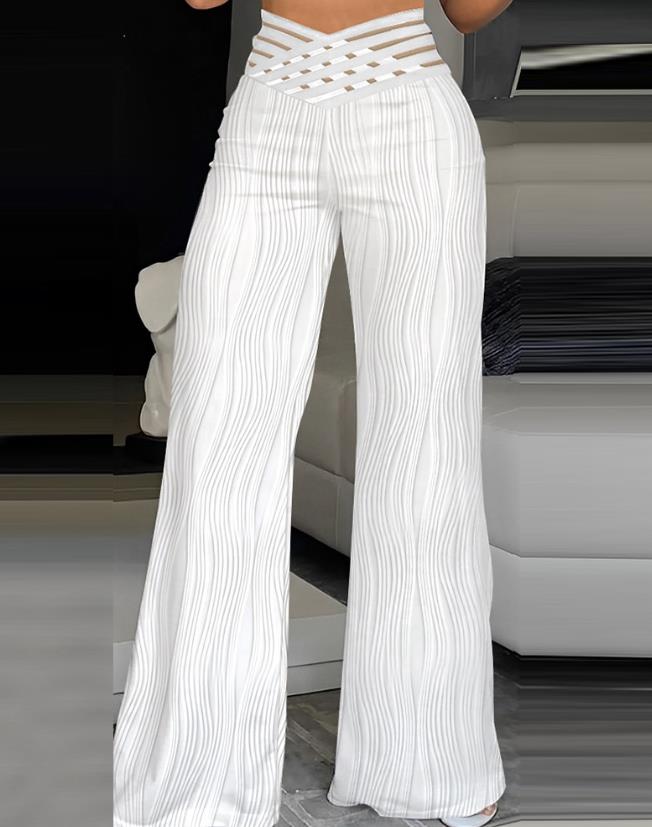 Luna broek - Elegante broek met wijde pijpen en een moderne snit