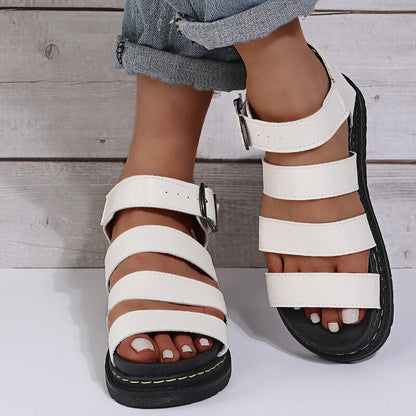 Fenna | Stijlvolle leren sandalen