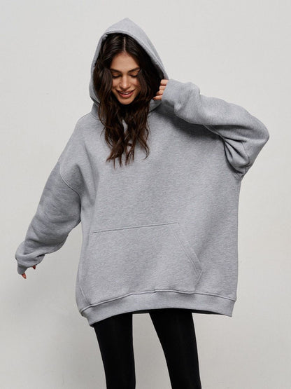 Sharon | Comfortabele oversized hoodie met zak aan de voorkant - ideaal voor herfst/winter