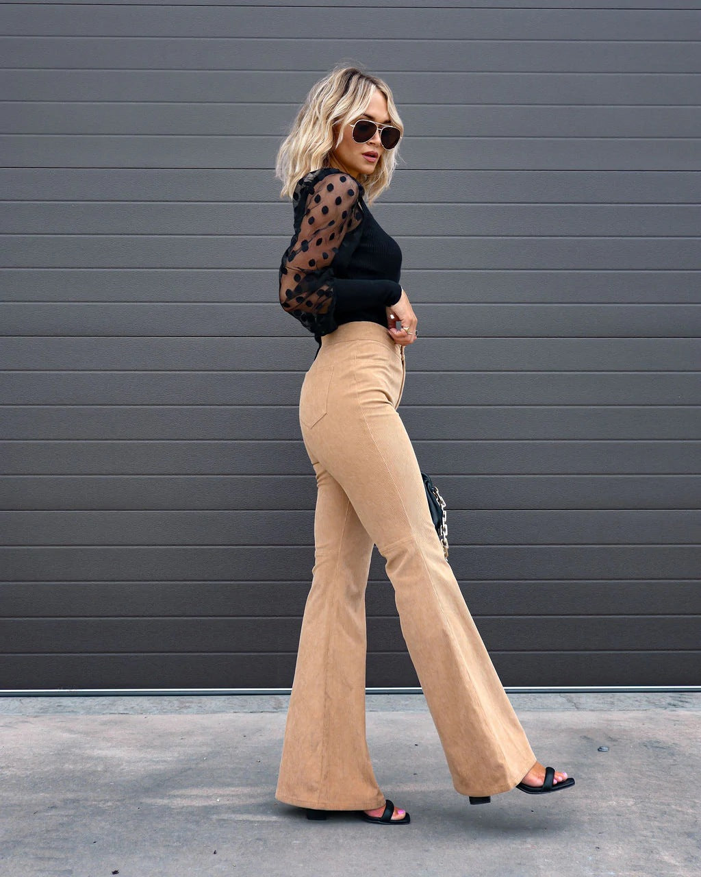 Vogue Style Uitlopende broek