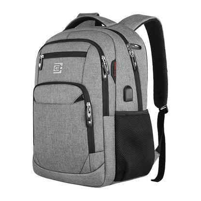 Bony | Slanke Zakelijke Laptop Rugzak voor Reizen en Hiken met USB-poort