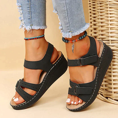 Ramona® | Comfortabele orthopedische sandalen met sleehak