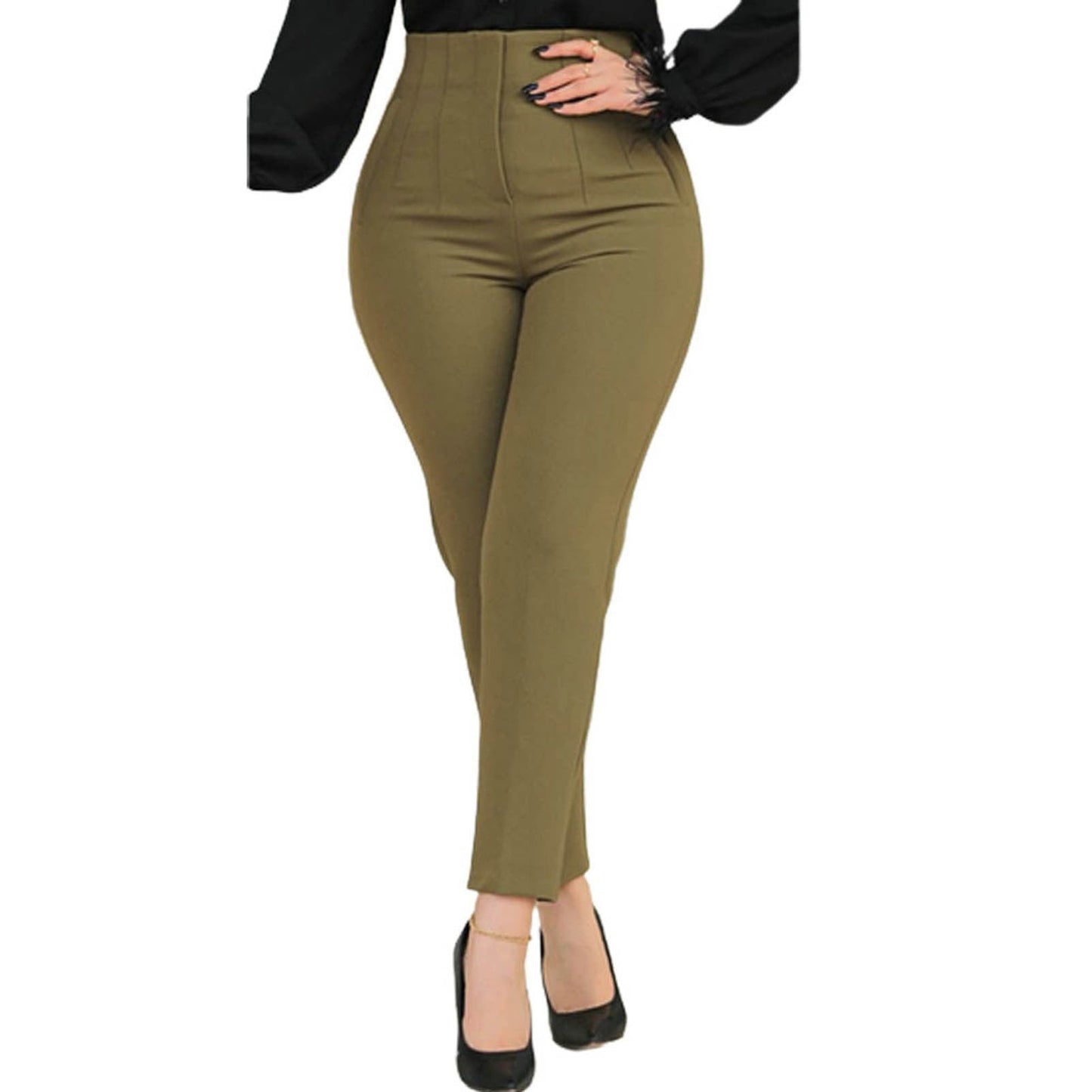 Allegra Hose - Slanke damesbroek met hoge taille voor een stijlvolle look