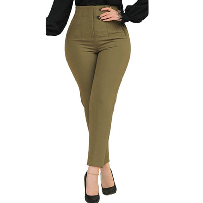 Allegra Hose - Slanke damesbroek met hoge taille voor een stijlvolle look