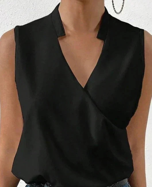 Elena - Elegante mouwloze top - Tijdloos, stijlvol & op vele manieren te combineren