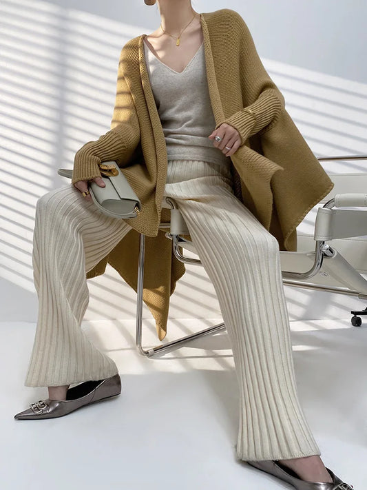 Amara | Gebreide Loungewear Set | Luxe Comfort | Zachte Wolmix