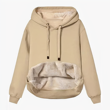 Met fleece gevoerde hoodie - Serene