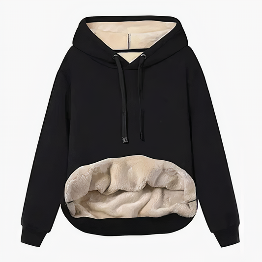 Met fleece gevoerde hoodie - Serene