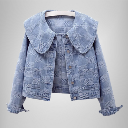 Rosette Jacket | Casual Denim Jacket