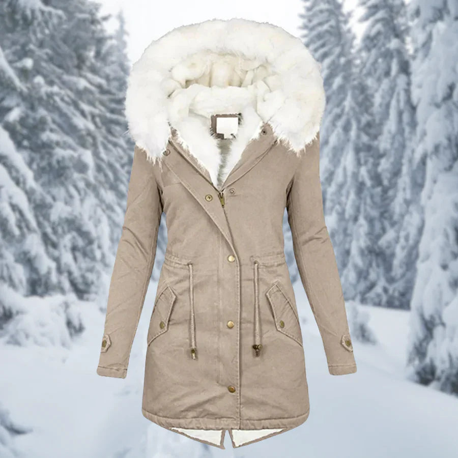 Winter dames warm jack medium-lang