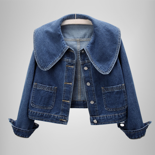 Rosette Jacket | Casual Denim Jacket