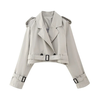 Susanna - stijlvolle streetwear cropped jacket