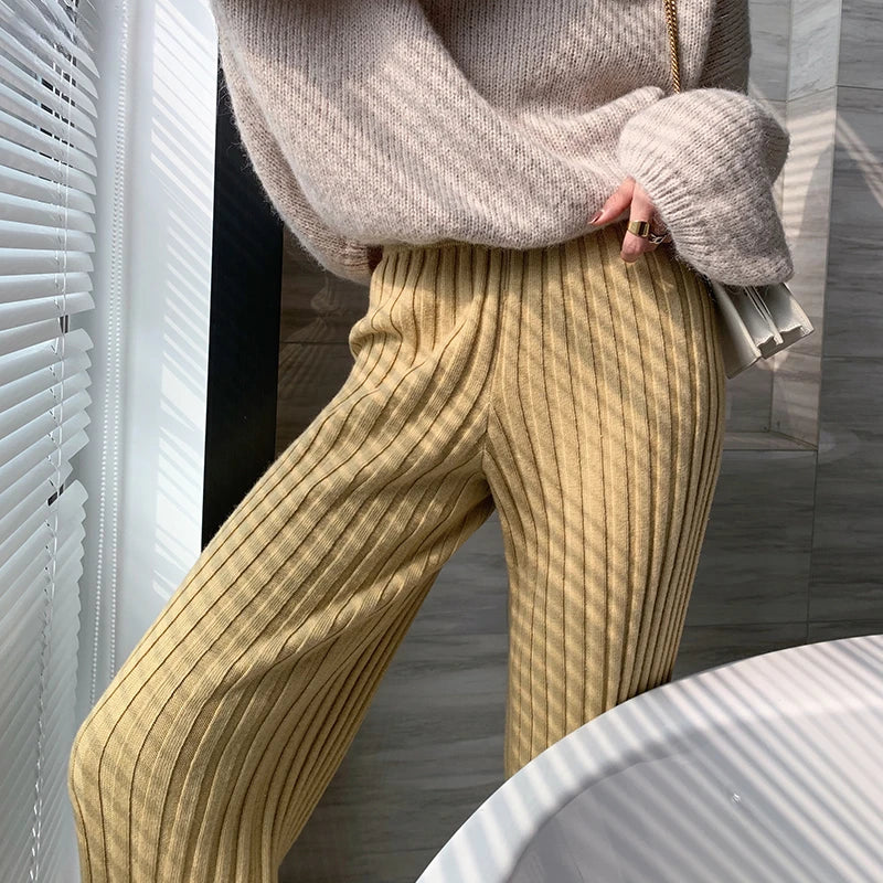 Amara | Gebreide Loungewear Set | Luxe Comfort | Zachte Wolmix