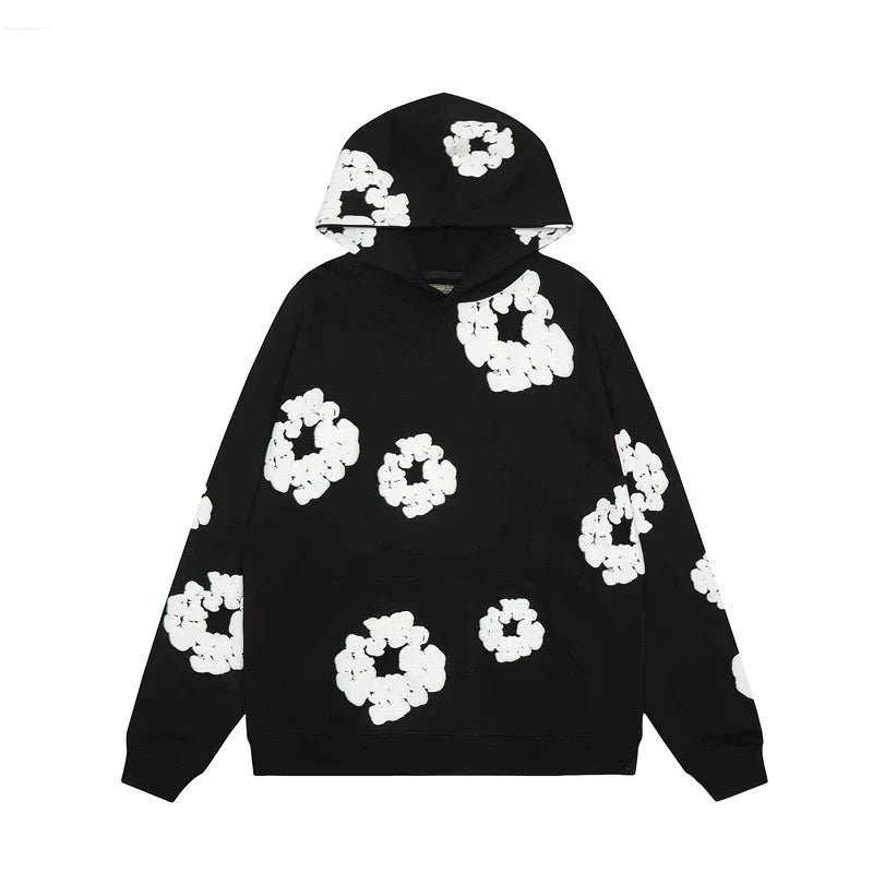 Stijlvolle gebloemde hoodie - Morie