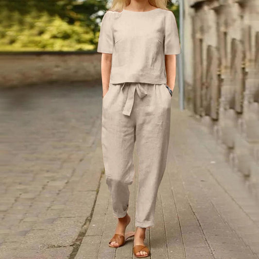 LD | Elegante, kleurrijke 2-delige zomerset