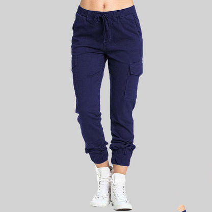 Casual broek met zakken voor vrouwen