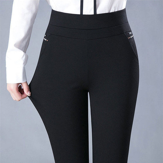 Ilva broek - Slanke pasvorm en hoge taille voor stijlvolle elegantie