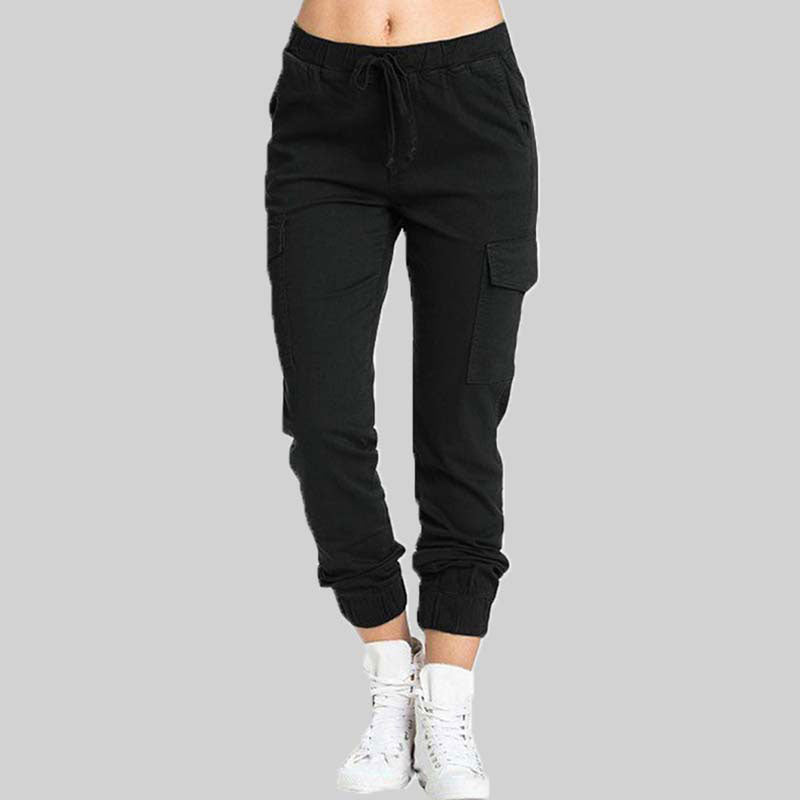 Casual broek met zakken voor vrouwen