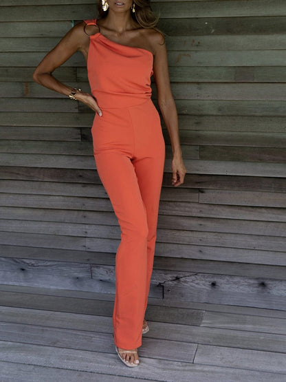 Lucienne - Asymmetrische jumpsuit