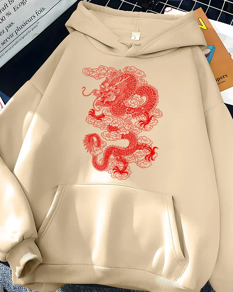 Sharon | Sweatshirt Met Capuchon En Grafische Print Voor Vrouwen