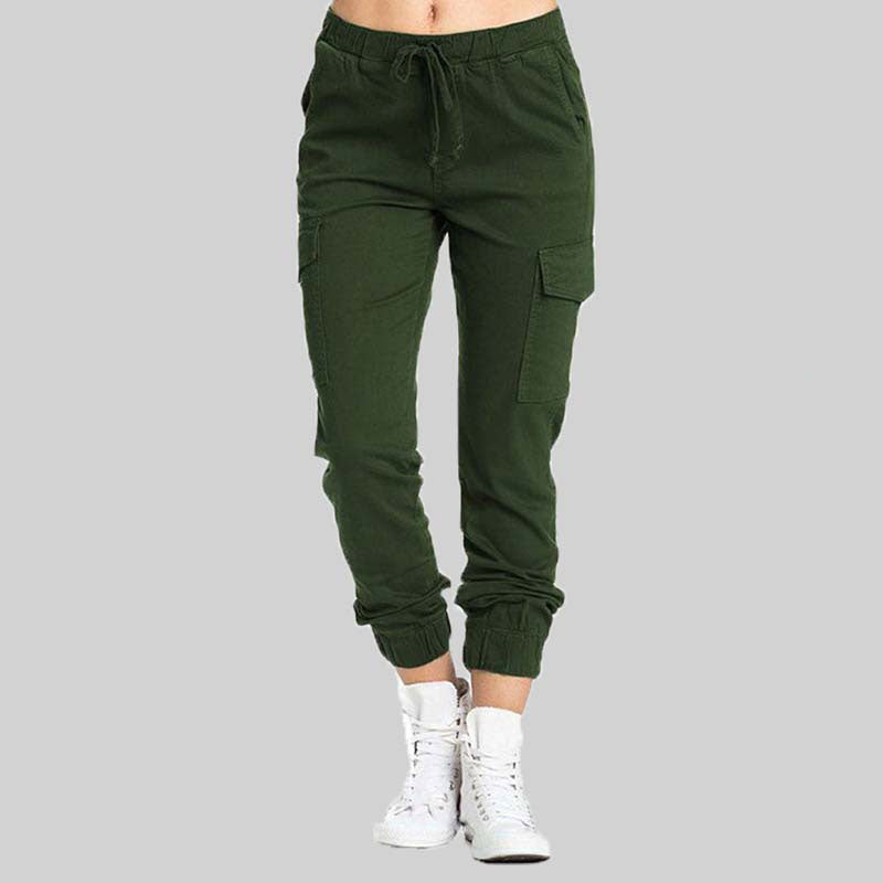 Casual broek met zakken voor vrouwen