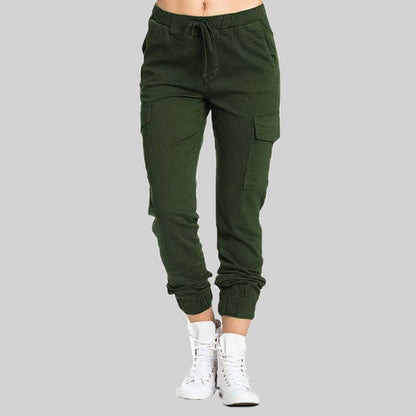 Casual broek met zakken voor vrouwen