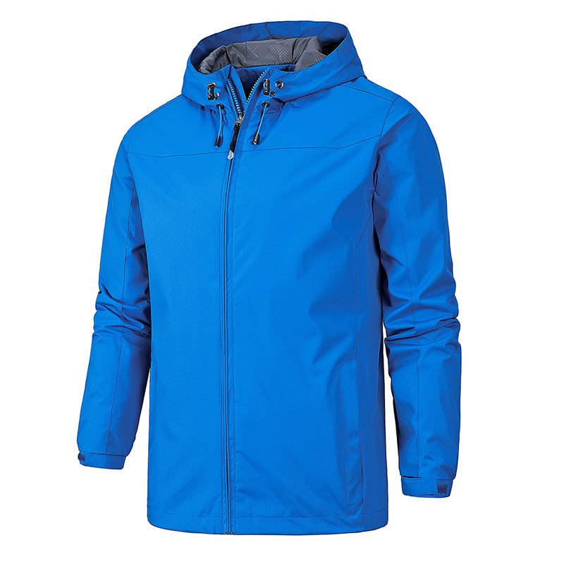 Elegant waterdicht softshell jack met capuchon voor heren | Perfect voor herfst/winter