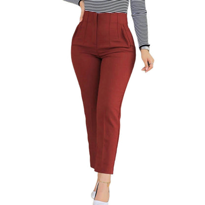 Allegra Hose - Slanke damesbroek met hoge taille voor een stijlvolle look