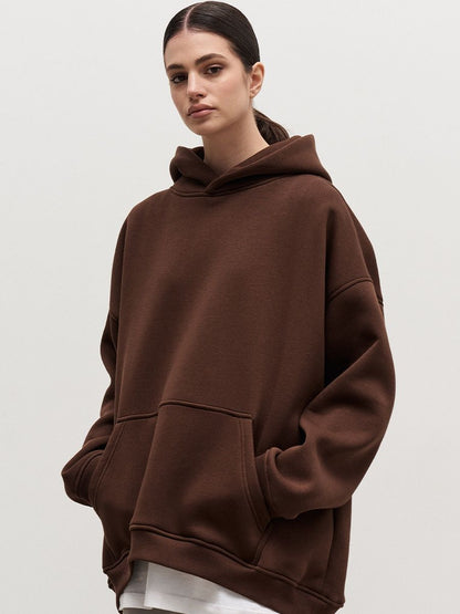 Sharon | Comfortabele oversized hoodie met zak aan de voorkant - ideaal voor herfst/winter