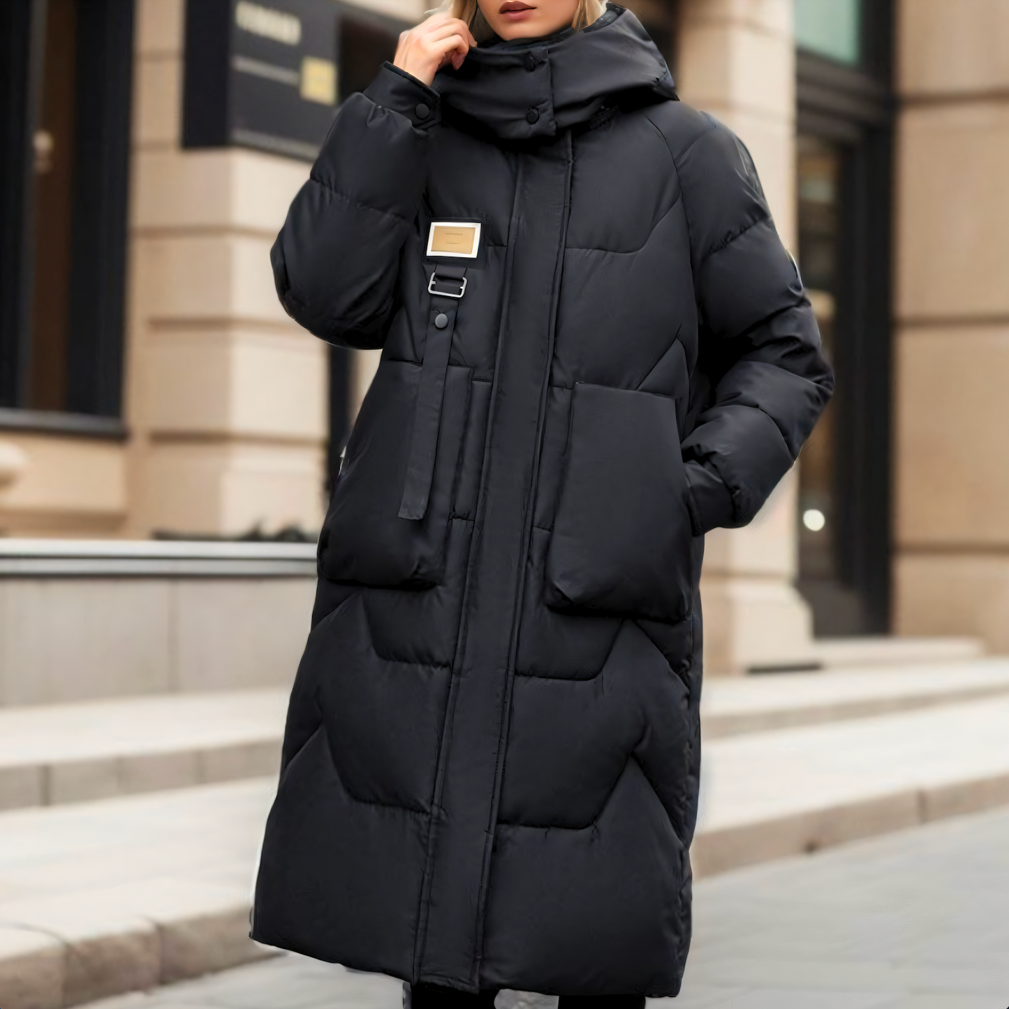 Majken - Lang pufferjack - Winterparka