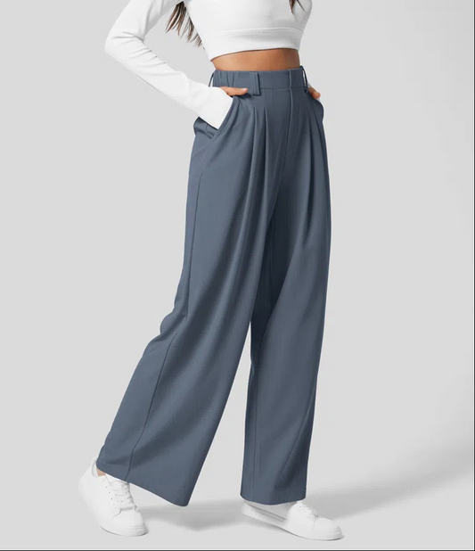 Casual slim fit broek voor dames