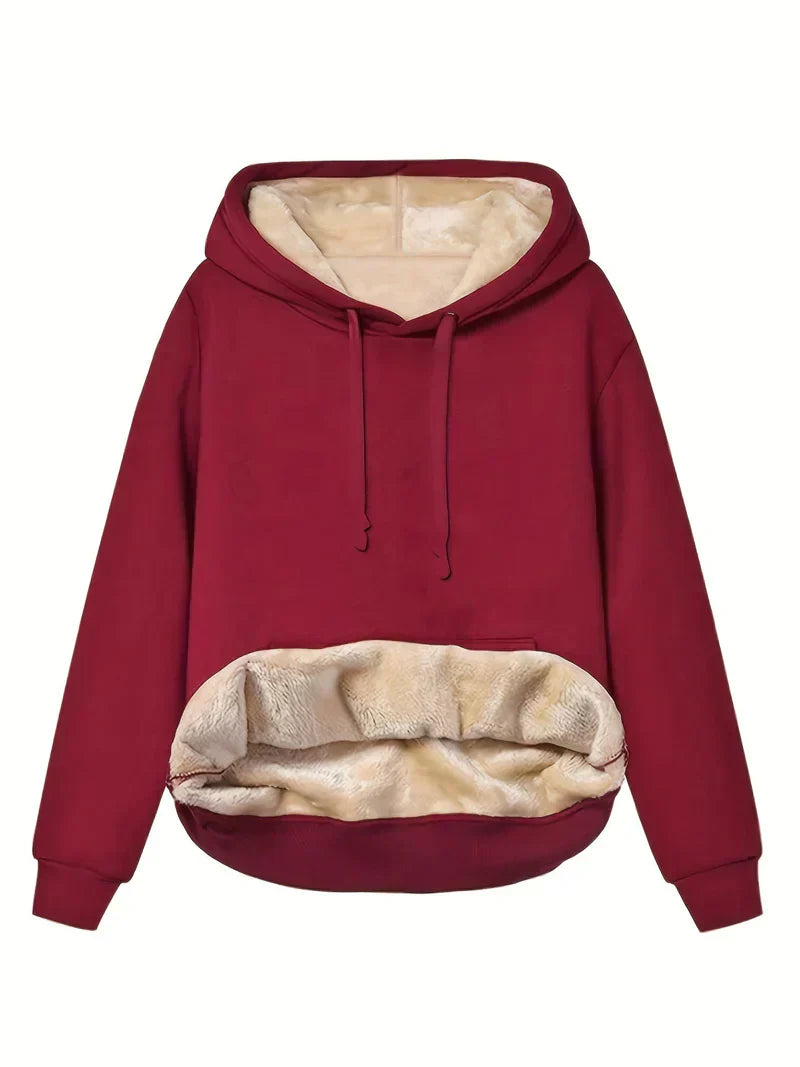 Sharon | Elegante En Comfortabele Winter Fleece Hoodie Voor Vrouwen