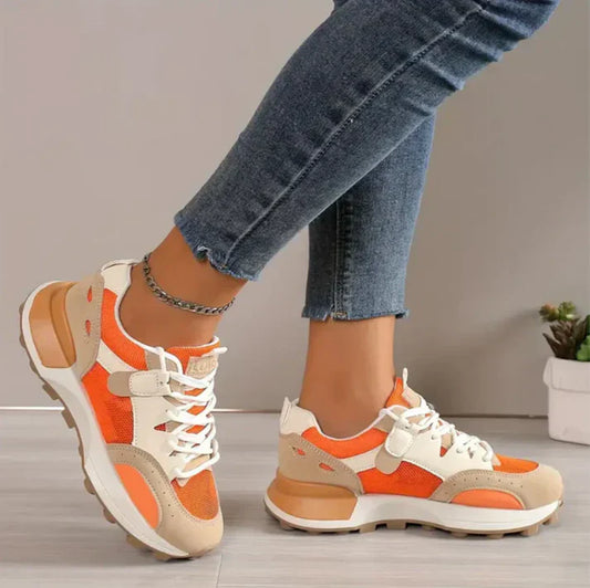 Eva | Colorblock casual dames sneakers