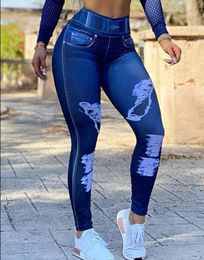 Dames-Saqua naadloze jeans
