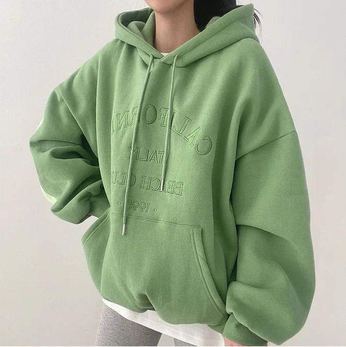 Sharon | Casual oversized hoodie met zakken en trekkoord - ideaal voor herfst/winter