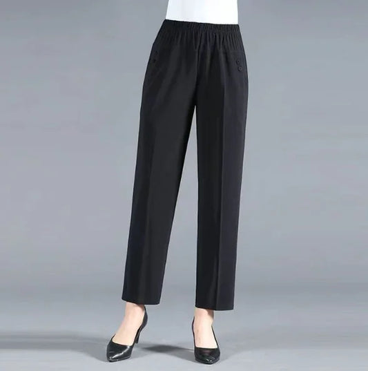 Clara | Klassieke Broek | Comfortabel Design | Stretch Stof