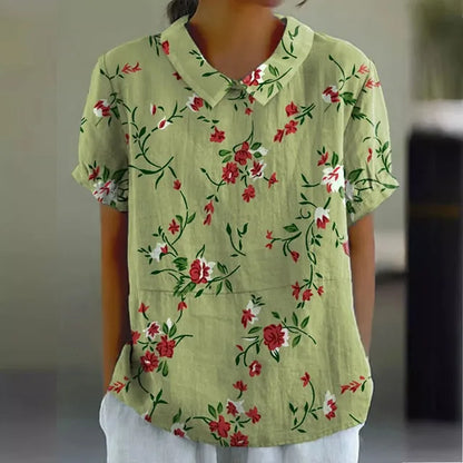 Blouse met bloemenprint voor dames