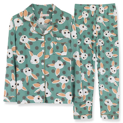 Heidi-Mode | Comfortabele Pyjamaset Met Speelse Print Voor Vrouwen