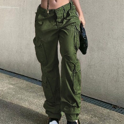 Zibiah - Cargo Broek met Zakken voor Vrouwen