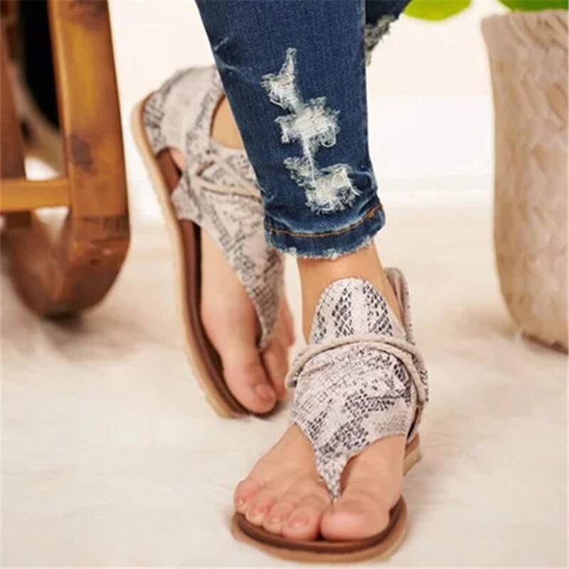 Luna | Leopard Sandalen – Trendy & Ondersteunend
