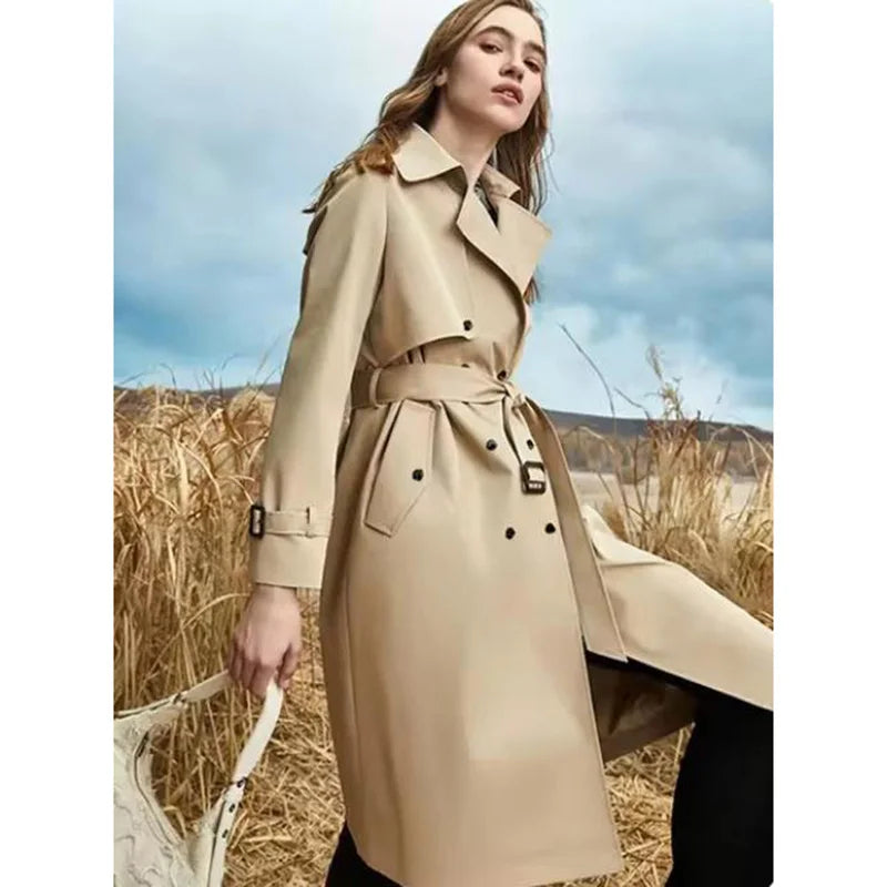 Serenity - casual belted trenchcoat