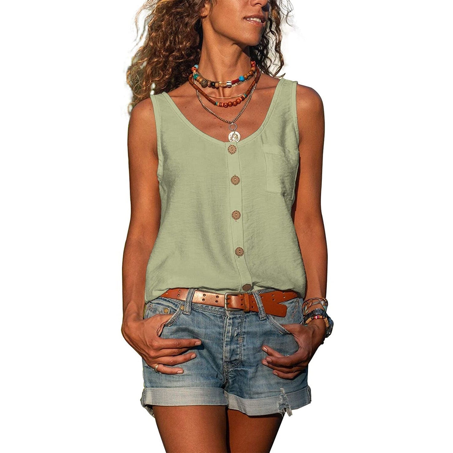 Renske - Tanktop Voor Dames - Trendy & Lichtgewicht