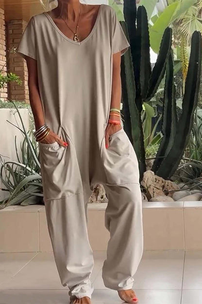 Addison ���� Moeiteloos Casual-jumpsuit