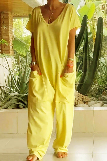 Addison ���� Moeiteloos Casual-jumpsuit