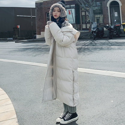 Sophie - lange puffer winterjas