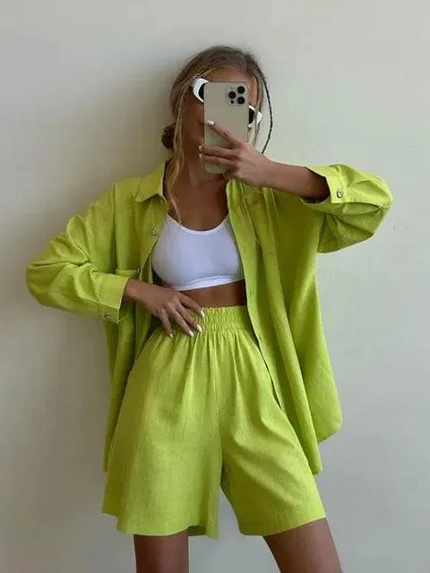 Dames Set met Blouse en Broek