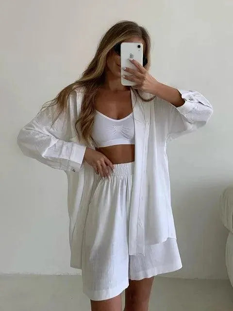 Dames Set met Blouse en Broek