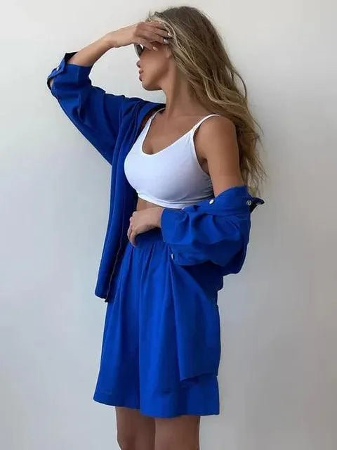 Dames Set met Blouse en Broek