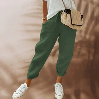 Broek met koord voor dames